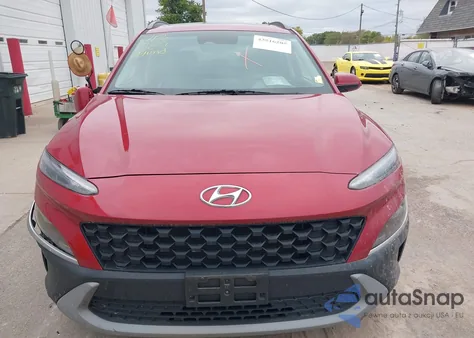 2022 Hyundai Kona Sel z USA, uszkodzony, nr VIN KM8K32AB7NU754276
